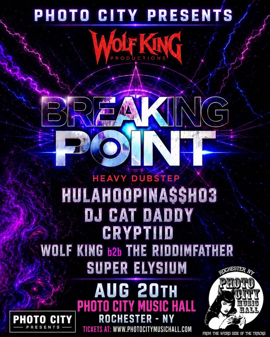 Breaking Point - Heavy Dubstep feat. HulaHoopinA$$Ho3, DJ Cat Daddy & more