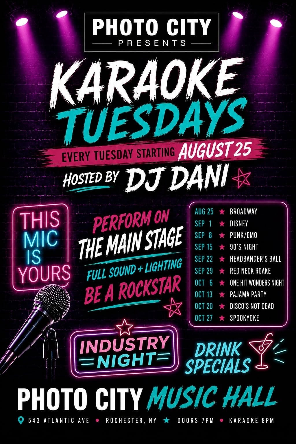 Tuesday Karaoke Night — Spookyoke