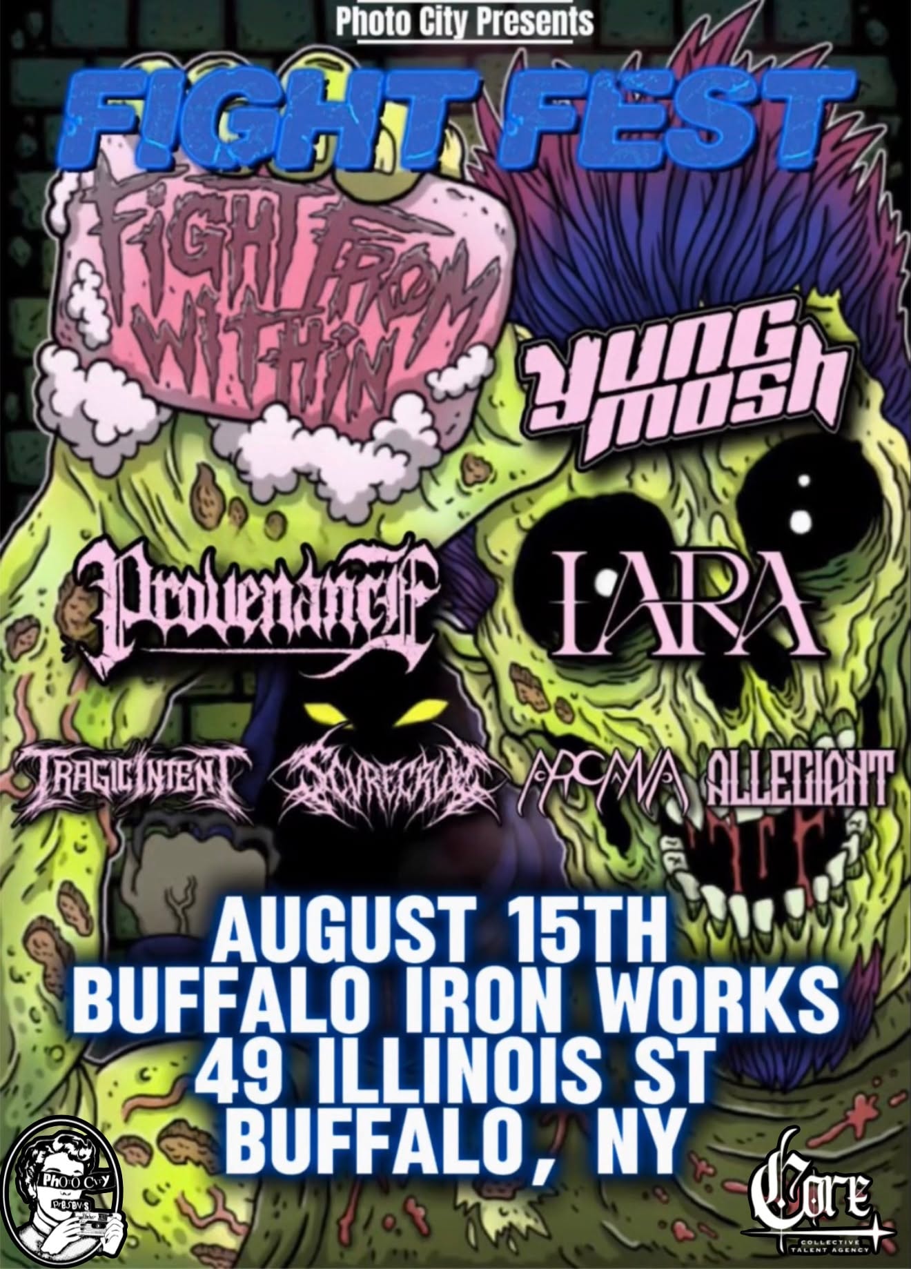 Fight Fest 2026 feat. Fight From Within, Yung Mosh, Provenance, Iara, Tragic Intent, Allegiant, SCVRECRVW & Arcana