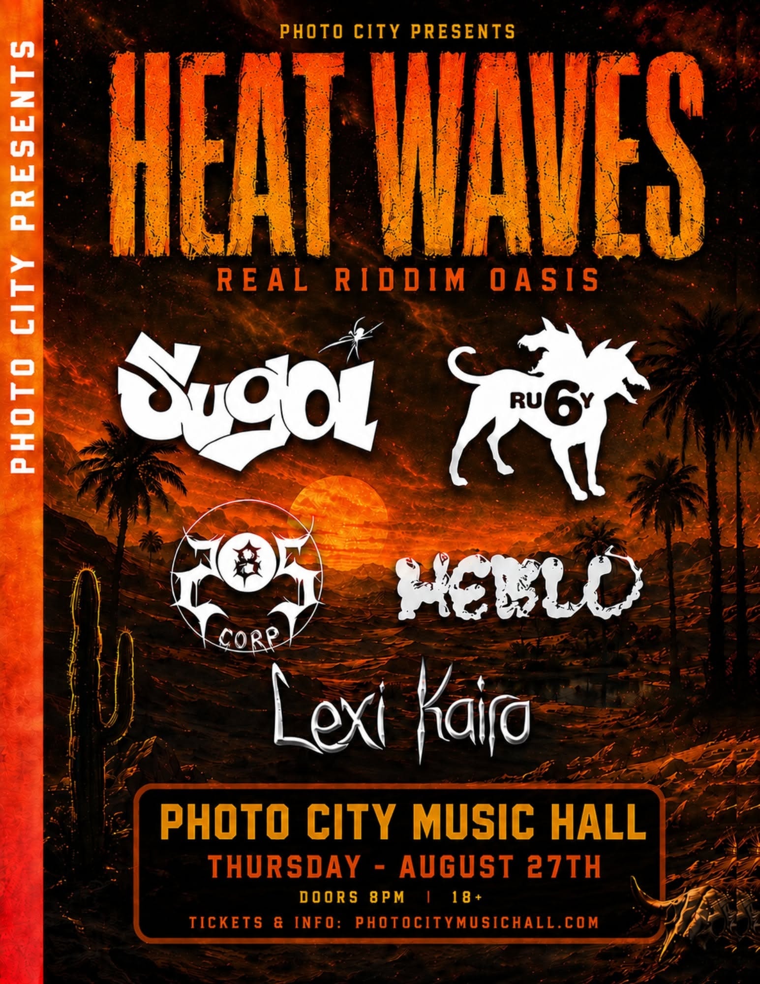 Heat Waves - Real Riddim Oasis feat. Sugoi, Ru6y, 585 Corp, Hebro & Lexi Kairo