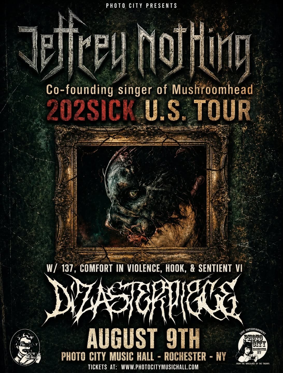 Jeffrey Nothing (Mushroomhead) w/ Dizasterpiece, 137 & more