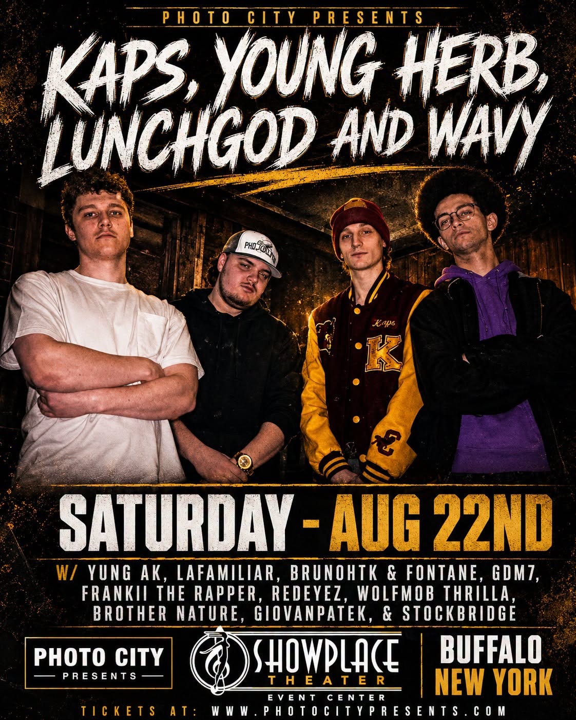 Kap$, Young Herb, LUNCHGOD & WAVY w/ Yung AK, Lafamiliar, BrunoHTK & Fontane, GDM7, Frankii The Rapper, Redeyez, Wolfmob Thrilla, Brother Nature, Giovanpatek & Stockbridge