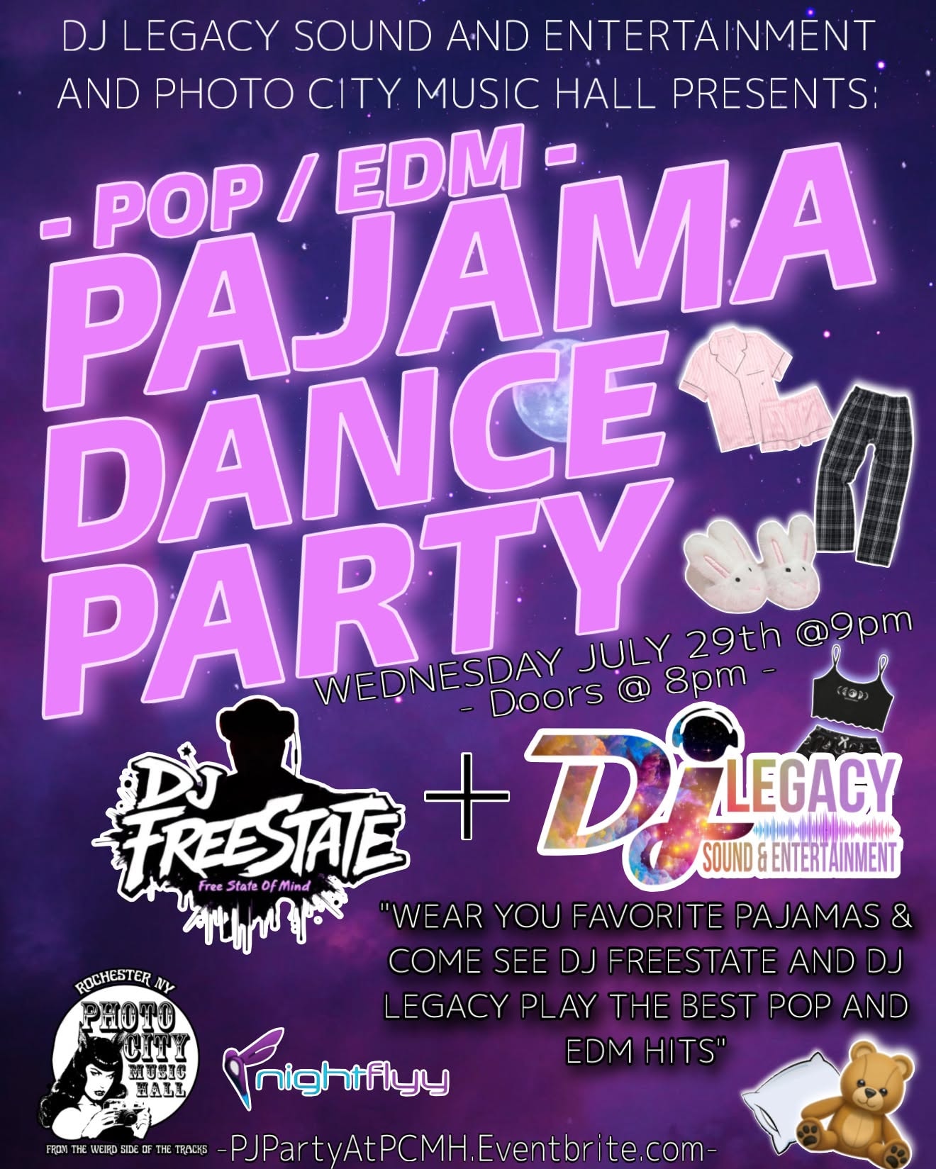 Pajama Dance Party! (Pop/EDM - All Night!)