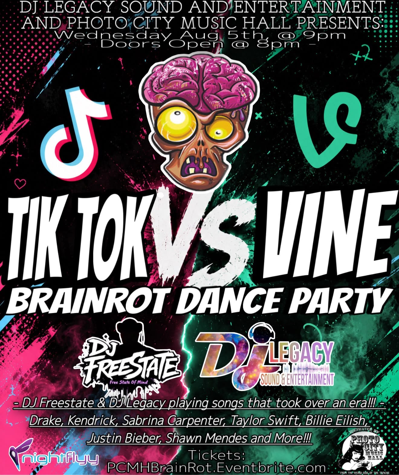 Tik Tok vs Vine - Brainrot Dance Party!